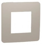Schneider Electric Рамка 1-пост. Schneider Unica New (NU280226) песочный*белый