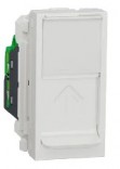 Schneider Electric Розетка компьютерная RJ45, один. кат. 5 UTP, 1-модульн. Schneider Unica New (NU341018) белый