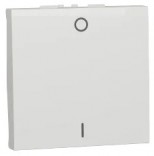Schneider Electric Вимикач 2-полюсні. 16А 2-модульн. Schneider Unica New (NU326218) білий