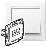 Legrand Информационная розетка RJ 45 UTP - 1 выход Legrand Valena 774247 белый