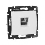 Legrand Телефонная розетка RJ 11 - 4 контакта 1 выход Legrand Valena 774438 белый