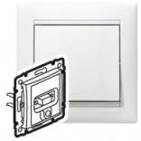 Legrand Розетка HD 15 + гнездо диам. 3,5 мм Legrand Valena 770082 белый