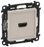 Legrand Розетка HDMI для аудио/видеоустройств Legrand Life 753271 слоновая кость