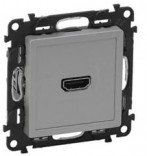 Legrand Розетка HDMI для аудио/видеоустройств Legrand Life 753371 алюминий