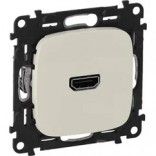 Legrand Розетка HDMI для аудио/видеоустройств Legrand Life 754716 слоновая кость
