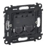 Legrand Розетка телефонная двойная RJ 11 Legrand In'Matic 753039