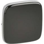 Legrand Лицевая панель для выключателя Valena Allure 755113 черная сталь