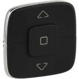 Legrand Лицевая панель для управления жалюзи Valena Allure 755148 антрацит