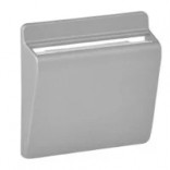 Legrand Лицевая панель для выключателя с ключом-картой Valena Allure 755162 алюминий