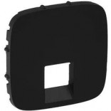 Legrand Лицевая панель для розеток RJ 45 и RJ 11 Valena Allure 755418 антрацит