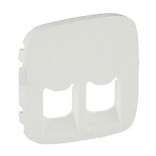 Legrand Лицевая панель для розеток RJ 45 и RJ 11 Valena Allure 755429 жемчуг