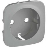 Legrand Лицевая панель для розеток 2К+З Valena Allure 755257 алюминий
