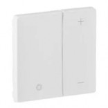 Legrand Лицевая панель для кнопочного светорегулятора Valena Life 754890 белый