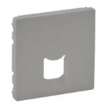 Legrand Лицевая панель для розеток RJ 45 и RJ 11 Valena Life 755412 алюминий