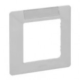 Legrand Рамка 1-пост. с держателем для маркировки Valena Life 754011 белый