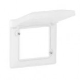 Legrand Рамка 1-пост. IP44 с откидной крышкой Valena Life 754021 белый
