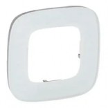 Legrand Рамка 1-пост. Valena Allure 755541 белое стекло