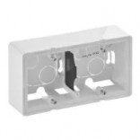 Legrand Коробка двомісна для накладного монтажу 160x89x448 мм Valena Life 754192 білий