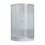 Lidz Душевая кабина Lidz WIEŻA SC90x90.SAT.LOW.L (LWISC9090SATLOWL)