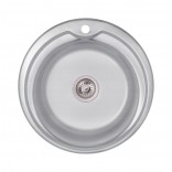 Lidz Мойка Lidz 510-D 0.6мм Decor (160) нерж. сталь (LIDZ510D06DEC)