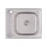 Lidz Мойка Lidz 6050-R 0.6мм Decor (160) нерж. сталь (LIDZ6050R06DEC)