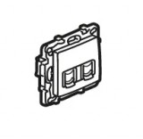 Legrand Розетка 2ХRJ45 КАТ 5Е UTP Legrand Etika 672355 слоновая кость