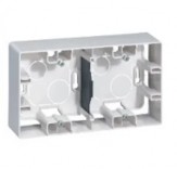 Legrand Коробка накладная 2-пост Etika 672530 белый