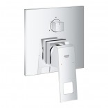 Grohe Смеситель для ванны с переключением скрытого монтажа Grohe Eurocube (24094000)