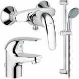Grohe Набор смесителей для ванной Grohe Euroeco (123232)