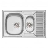Q-tap Мойка двойная Q-tap 7850-B Micro Decor (QT7850BMICDEC08)