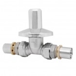 Icma Пресс-фитинг Кран под штукат. 1/2в х16 "Icma" № 413 (81413GH06)