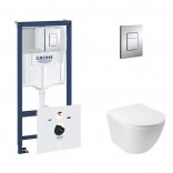 Q-tap Комплект Grohe Rapid SL 38827000 5в1+ Qtap Jay унитаз подвесной QT07335176W (38827000QT07335176W)