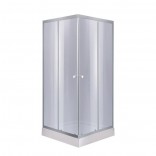 Lidz Душевая кабина Lidz WAWEL SC80x80.SAT.LOW.GR, низкий, стекло тонир. 4мм (LWASC8080SATLOWGR)