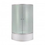 Lidz Душевая кабина Lidz ŁATWA SC80x80.SAT.HIGH.FR, высокий, стекло Frost 4мм (LLSC8080SATHIGHFR)