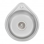 Lidz Мойка Lidz 4539 0.8мм Satin (170) нерж. сталь (LIDZ4539SAT8)