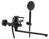 MIXXUS Смеситель для ванны из нерж. стали SUS304 MIXXUS SUS-006 (EURO) Черный (MI2806)