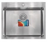 MIXXUS Мойка кухонная MIXXUS MX6050-185x1.0 (satin) (MX0657)