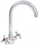 Zerix Смеситель для кухни ZERIX TLA 722 с полнооборотной кран буксой (ZX2963)