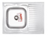 Zerix Мойка кухонная ZERIX Z8060L-06-160MD (MICRO DECOR) (ZS0603)