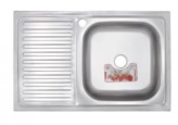 Zerix Мойка кухонная ZERIX Z8050R-08-180E (SATIN) (ZS0600)