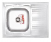 Zerix Мойка кухонная ZERIX Z8060L-08-180MD (MICRO DECOR) (ZS0605)