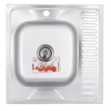 Zerix Мойка кухонная ZERIX Z6060L-08-180MD (MICRO DECOR) (ZS0587)