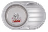 Zerix Мойка кухонная ZERIX Z7750-08-180D (decor) (ZX1597)