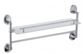 Полка с полотенцедержателем ZERIX 3307-4 (LL1438)