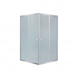 Lidz Lidz Душевая кабина Lidz WAWEL SC80x80.SAT.LOW.FR, квадратная для низк. поддона, высота 185 см, стекло Frost 4мм, без поддона