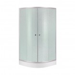Lidz Lidz Душевая кабина Lidz ŁATWA SC80x80.SAT.LOW.FR, стекло Frost 4мм + Душевой поддон KUPALA ST80x80x16