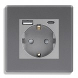 1DAL ������� � USB + Type-C 1DAL | �����, �/� + ������ (P86-STUTC.GR)