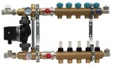 Kan Коллектор в сборе для теплого пола KAN-Therm 7705A (5 контуров)