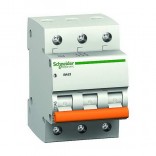 Schneider Electric Автоматический выключатель ВА63 3П 6A C (Домовой)