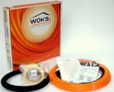 Woks Теплый пол Woks-10 | Кабель под ламинат 800 Вт / 77м